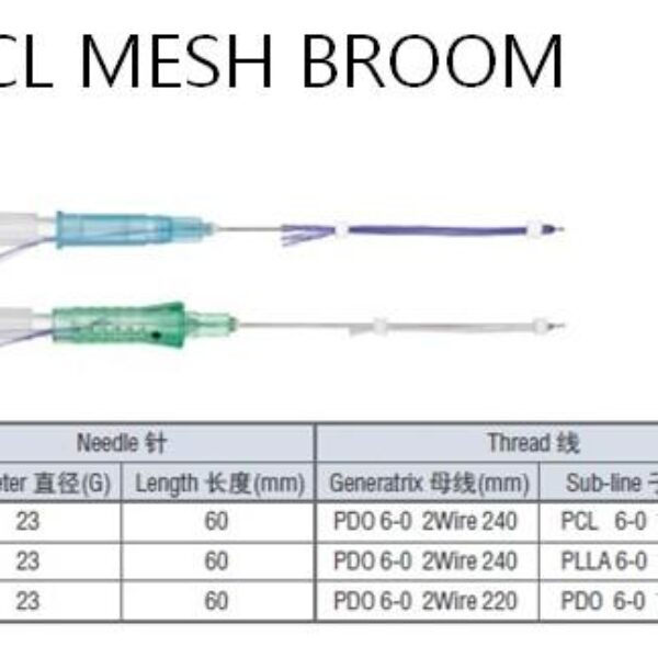 نخ پرکننده TRQ - PCL Mesh 23G-60 (بسته ۴عددی)-#154