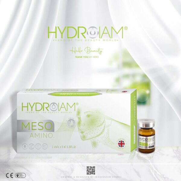 #613 مزوژل HYDROIAM MESO GEL AMINO18  پنج میل ویال