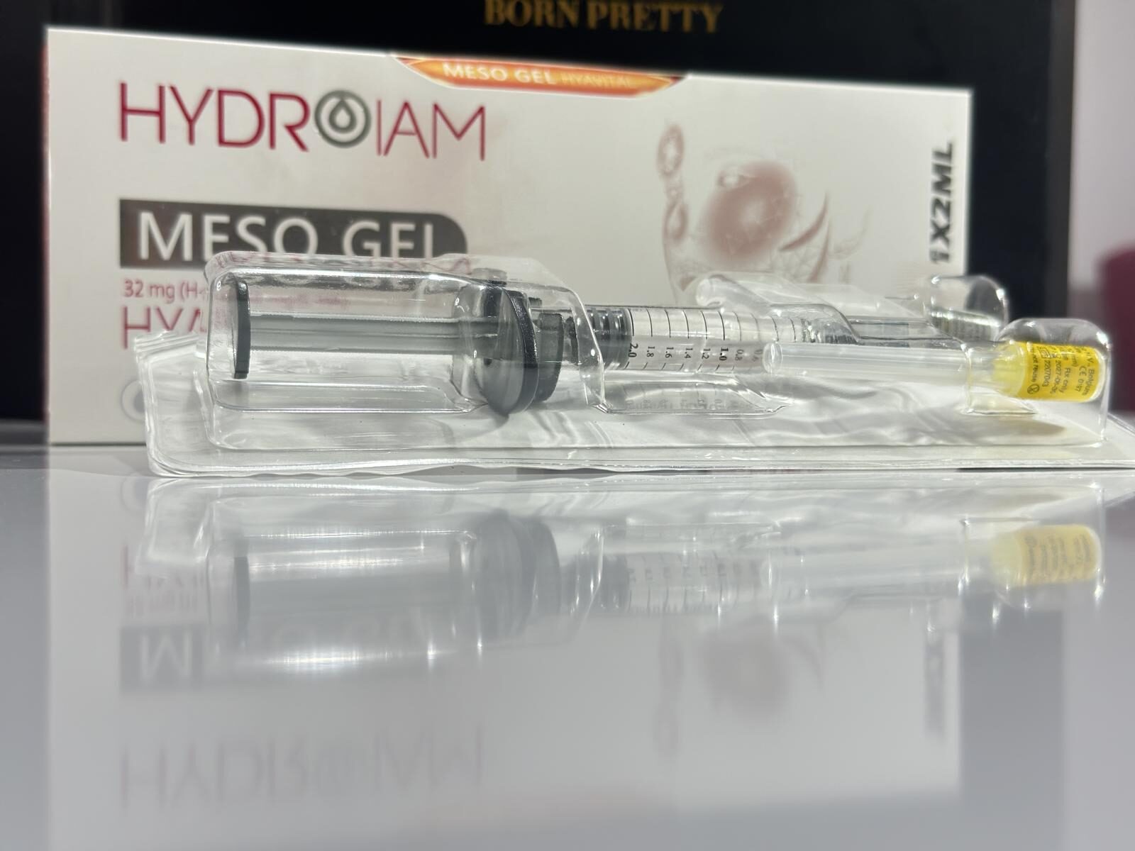 #611 مزوژل HYDROIAM MESO GEL HYAVITAL سرنگ 2میل - Image 4