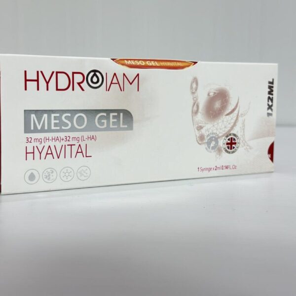 #611 مزوژل HYDROIAM MESO GEL HYAVITAL سرنگ 2میل